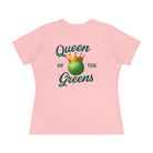 Queen of the Greens Golf Women's Tee — Crowned Golf Ball Design Printify