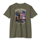 Remember 9-11 Tribute T-shirt by Iron Sight Golf