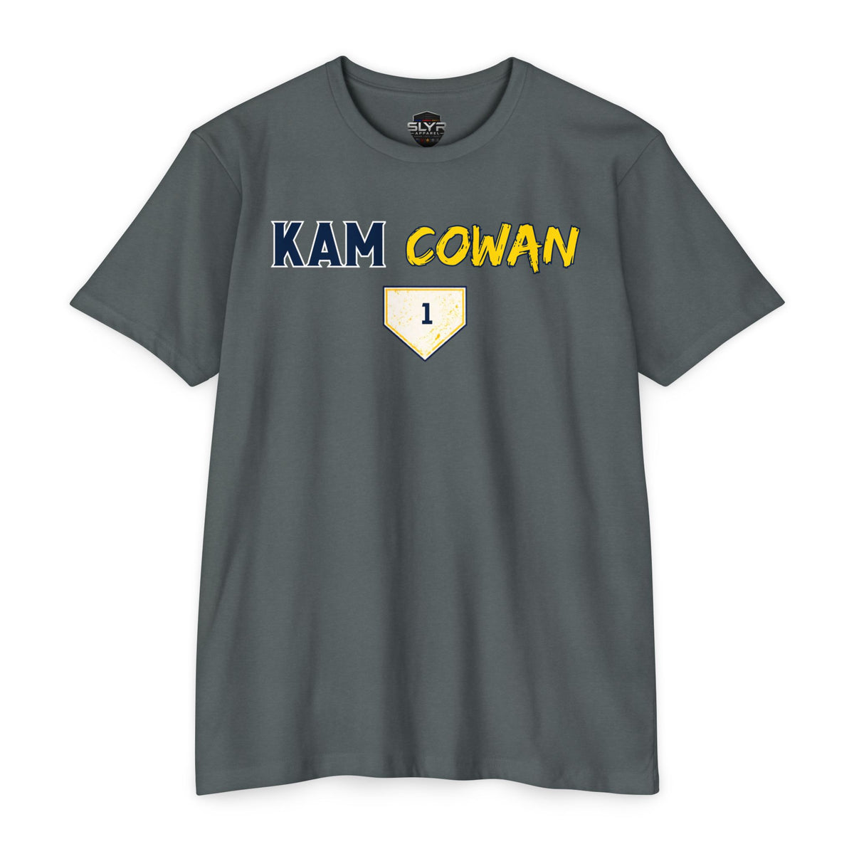Kam Cowan baseball T-shirt product view 4