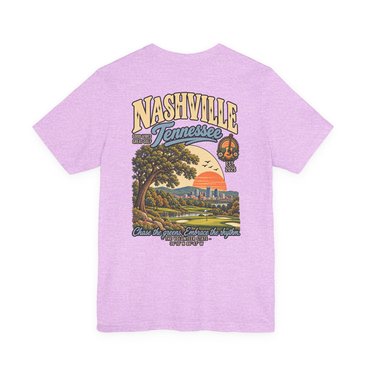 Nashville Tennessee Golf T-Shirt by Iron Sight Golf – product image 13