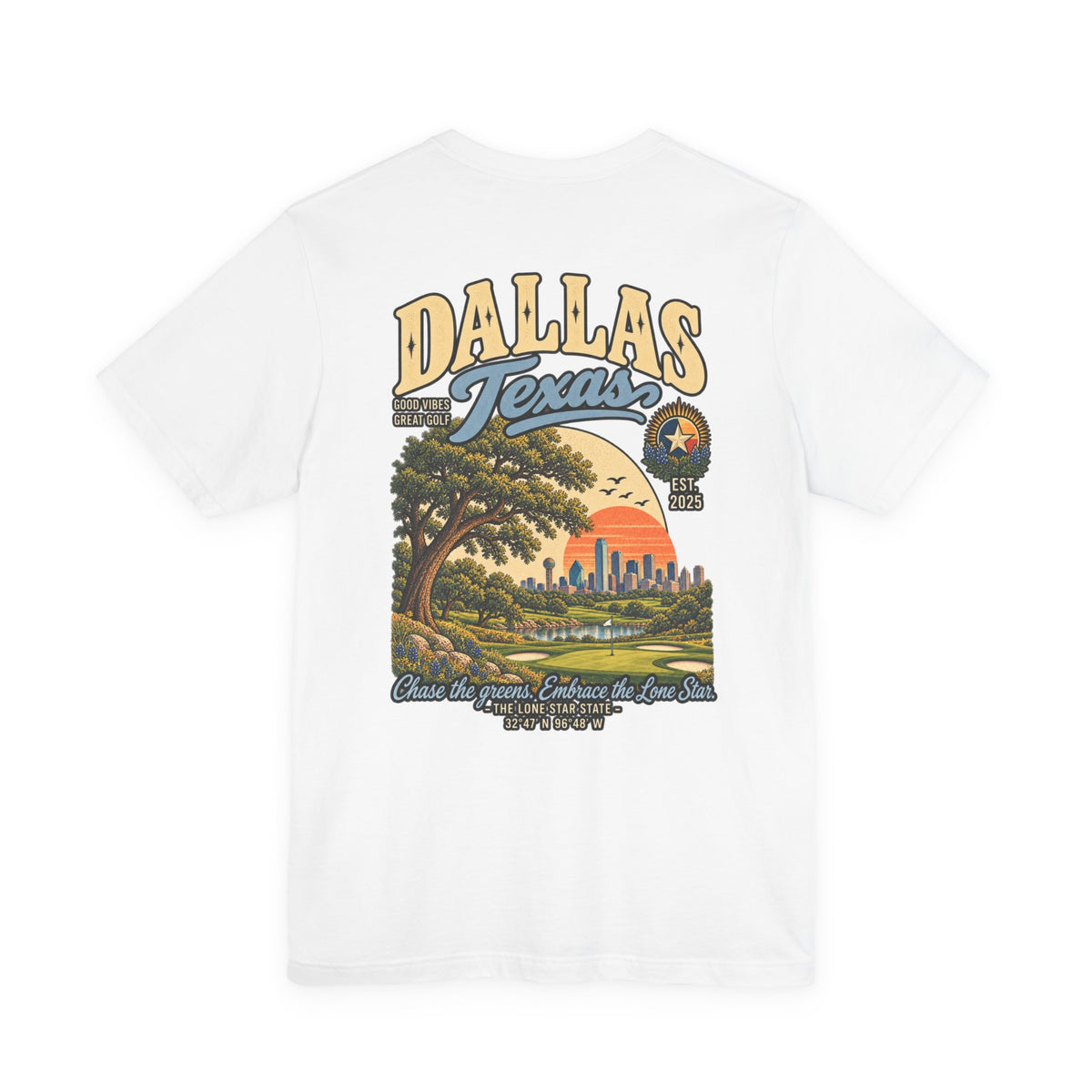 Dallas Texas Golf T-Shirt by Iron Sight Golf – product image 10