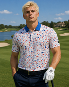 4th of July Party Performance Golf Polo - Iron Sight Golf - image 1