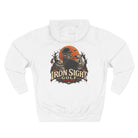 Dead Aim Halloween golf hoodie with skeleton graphic