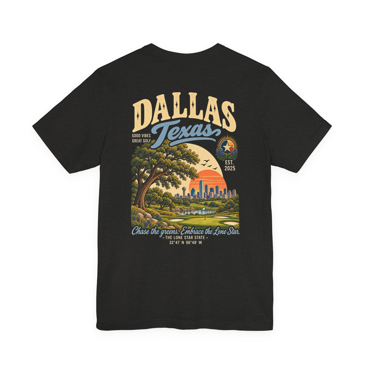 Dallas Texas Golf T-Shirt by Iron Sight Golf – product image 12
