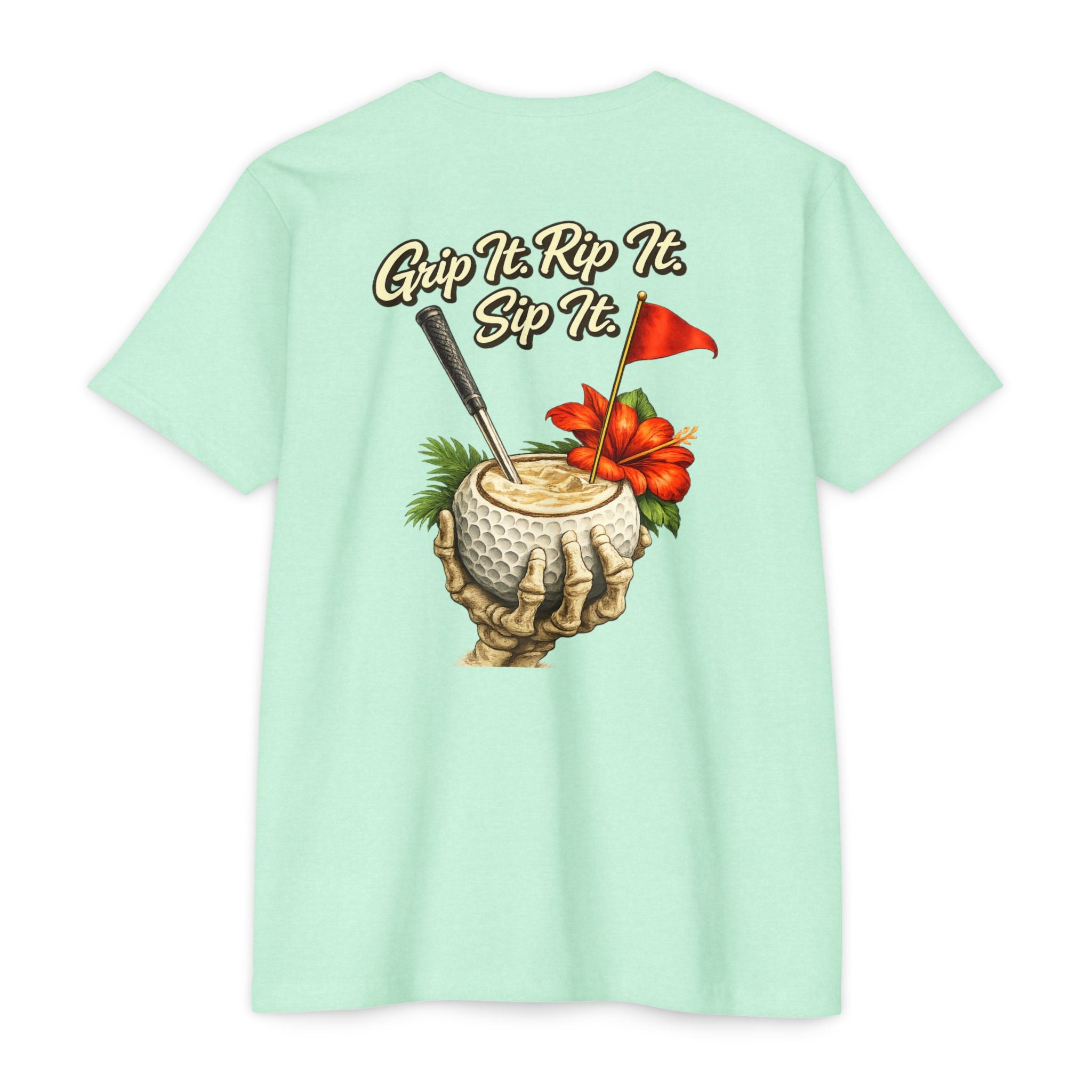 Grip It Rip It Sip It Golf Tee - 60/40 Next Level Performance - Iron Sight Golf