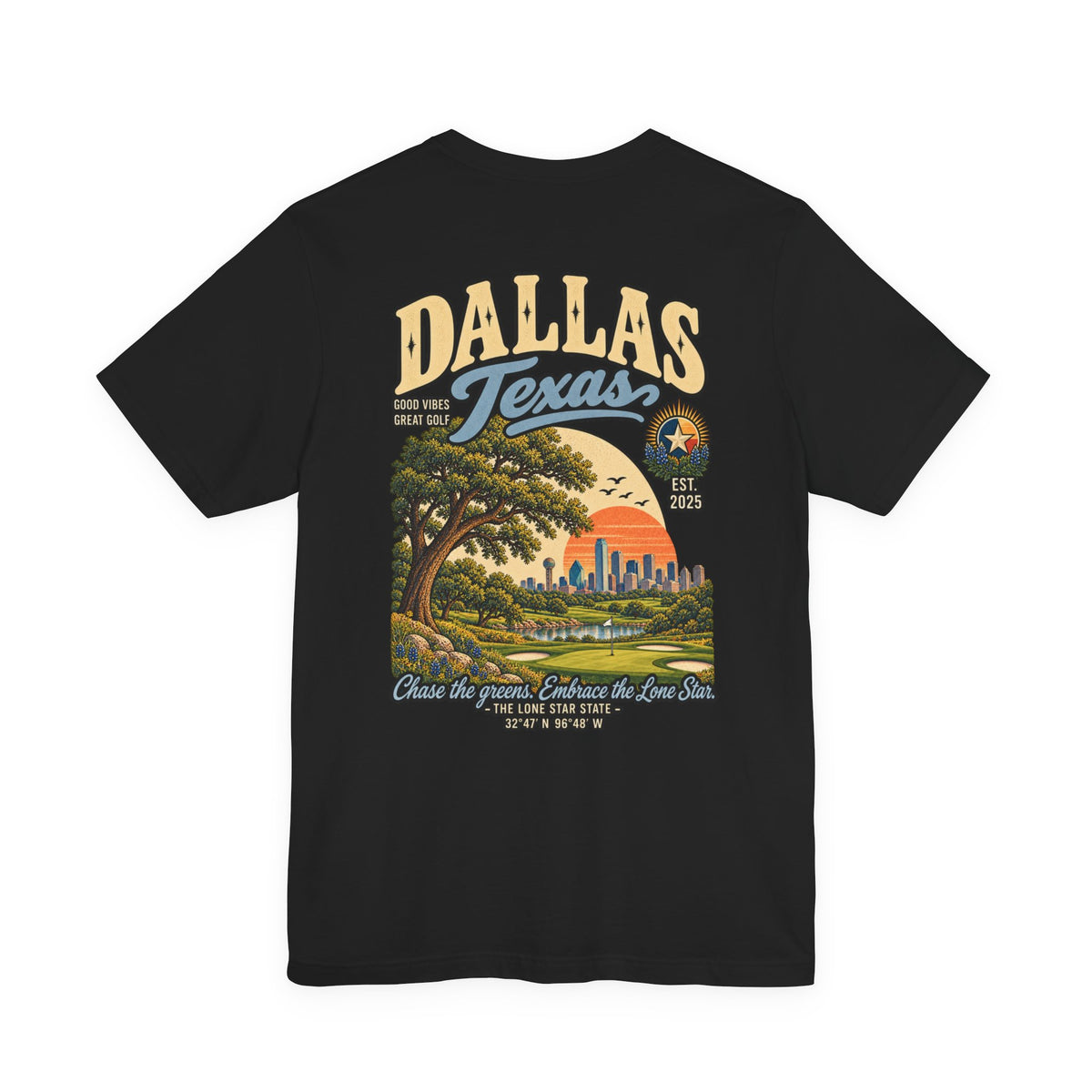 Dallas Texas Golf T-Shirt by Iron Sight Golf – product image 11