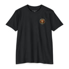 Iron Sight Golf sugar skull golf T-shirt, Dia De Los Muertos design