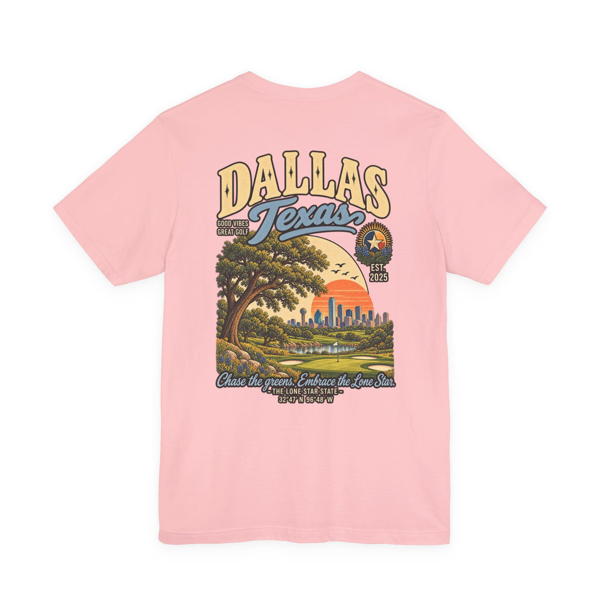 Dallas Texas Golf T-Shirt by Iron Sight Golf – product image 14