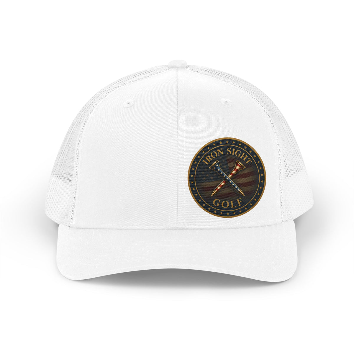 Iron Sight Golf American Flag Trucker Hat - product view 2