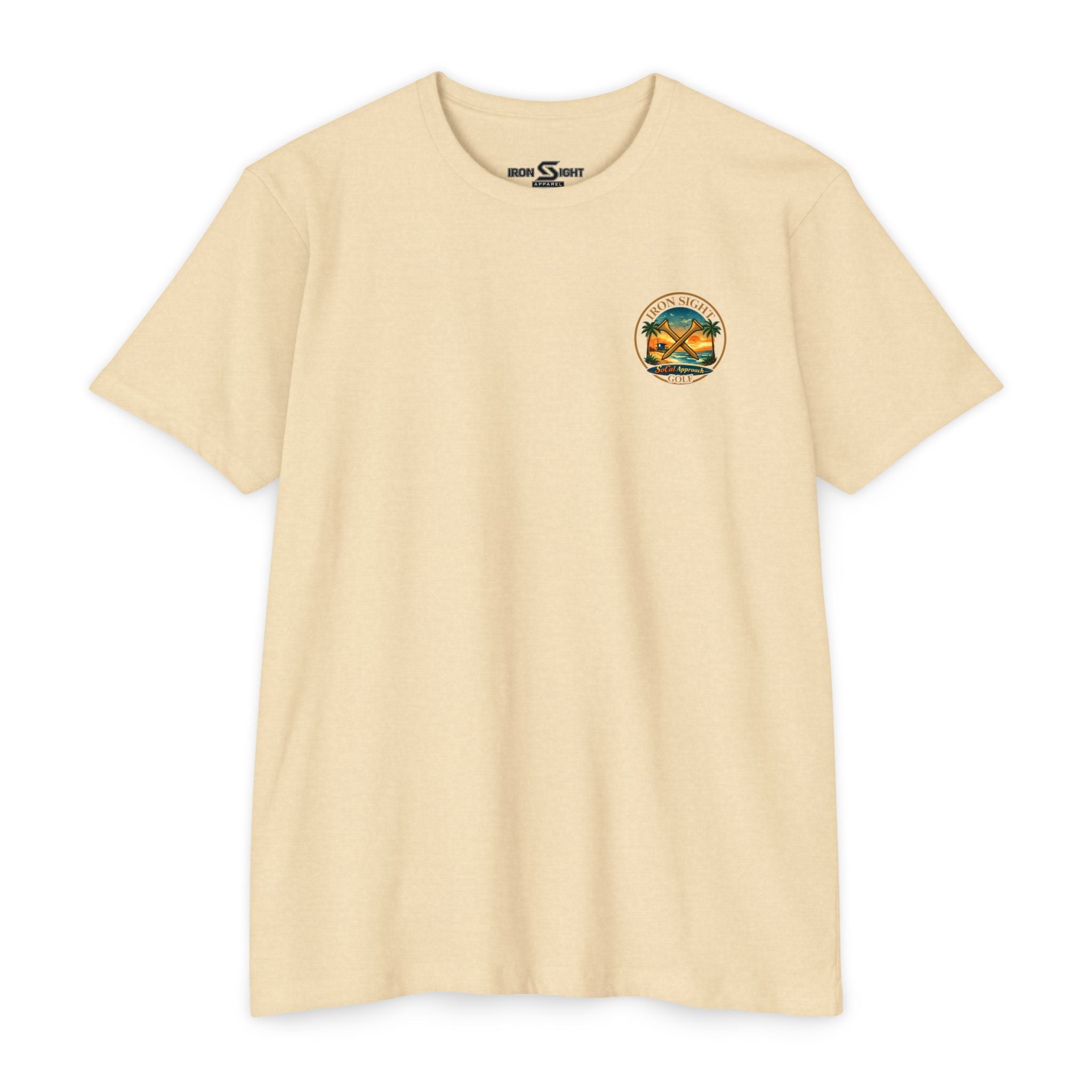 The So Cal Approach golf lifestyle T-shirt by Iron Sight Golf