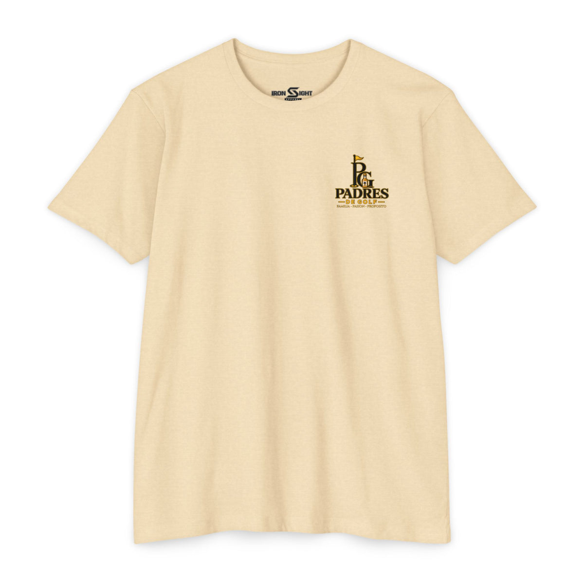 Padres de Golf T-Shirt – Golf, Tequila & Family Heritage by Iron Sight Golf