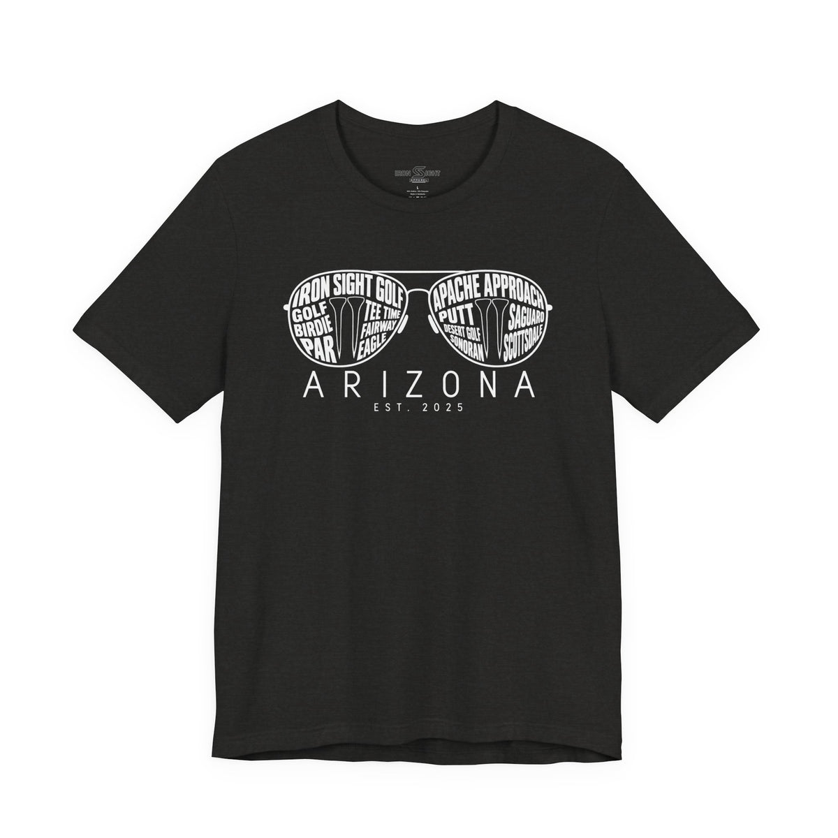 Iron Sight Golf Arizona Sunglasses Graphic T-Shirt by Iron Sight Golf – product image 2