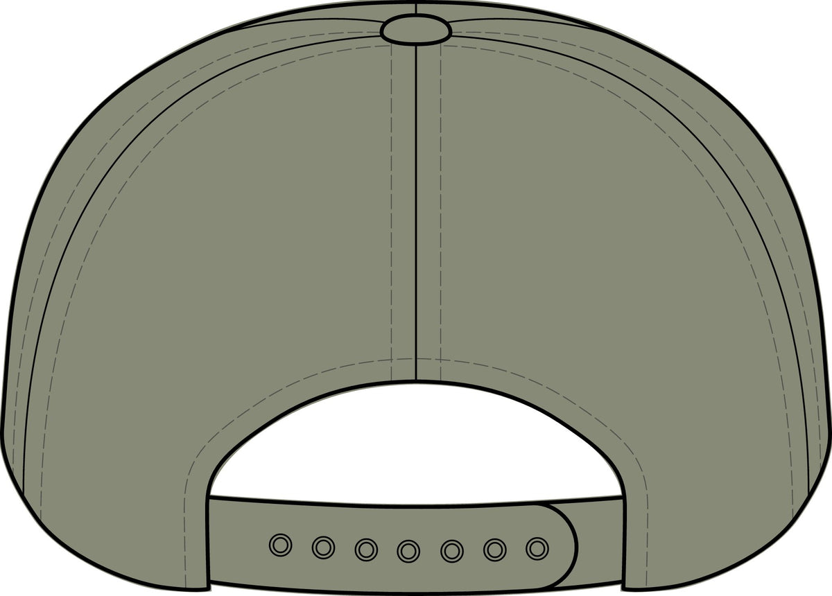 Padres de Golf Richardson 355 Performance Rope Cap by Iron Sight Golf with DTF-printed front emblem