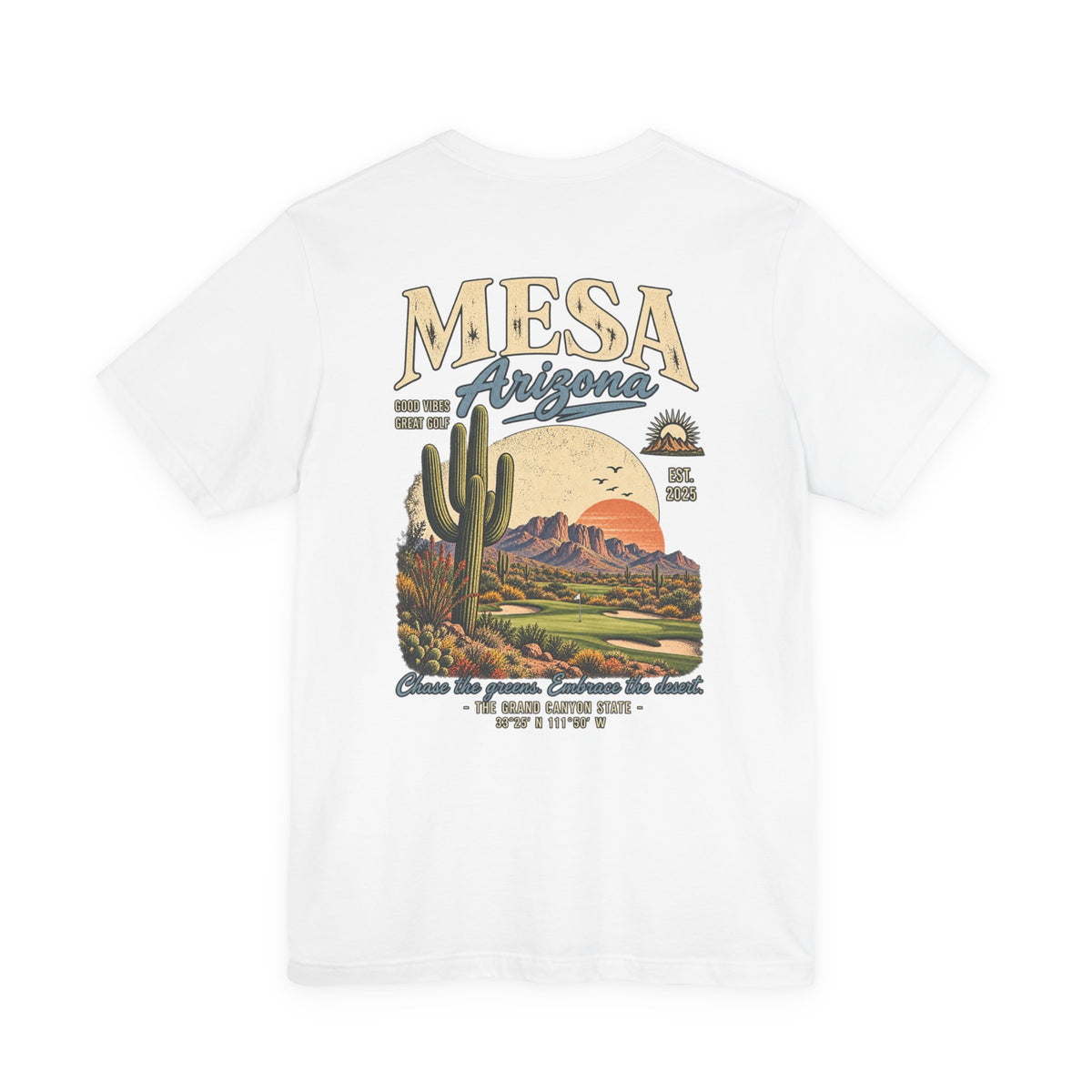 Mesa Arizona Golf T-Shirt by Iron Sight Golf – product image 10
