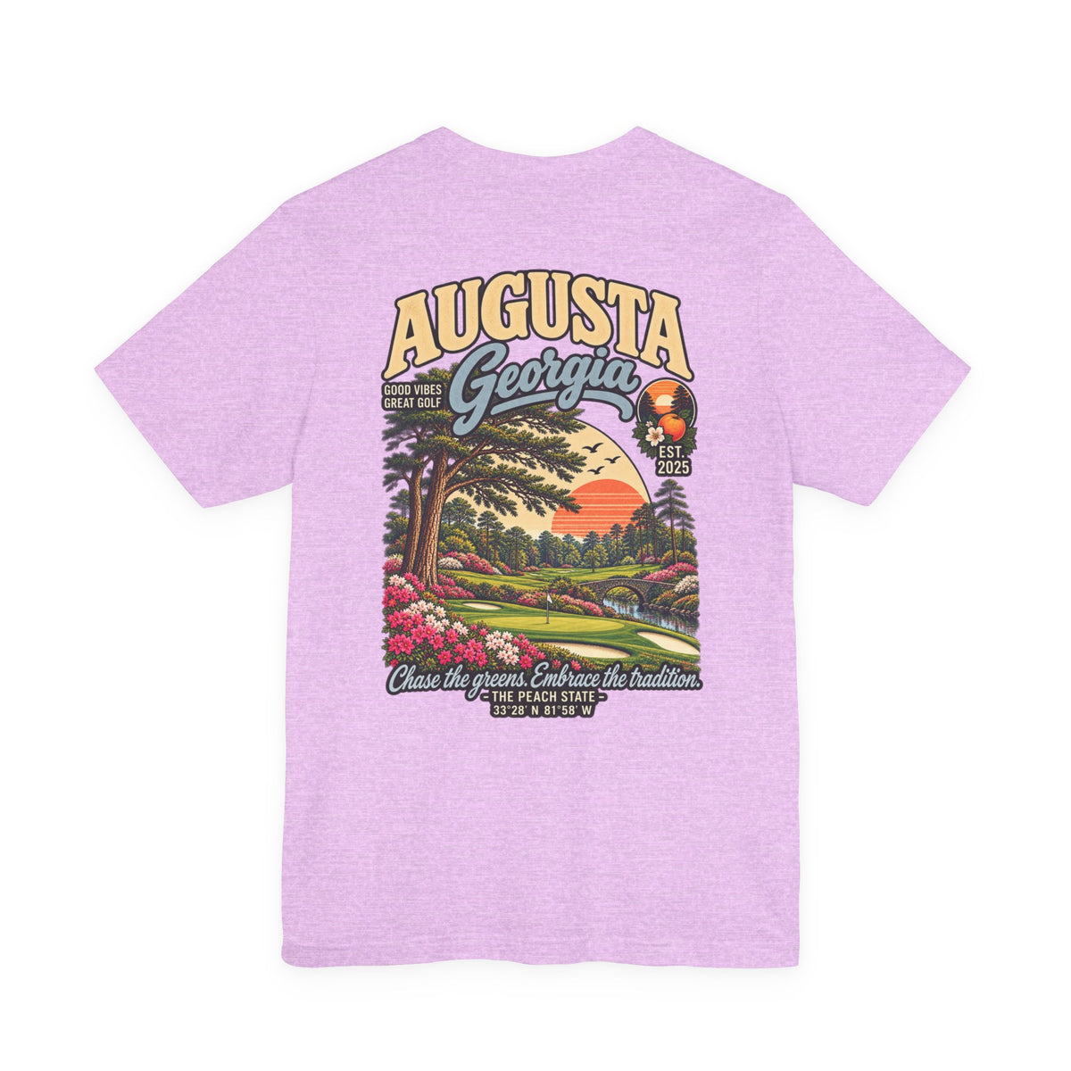 Augusta Georgia Golf T-Shirt by Iron Sight Golf – product image 13