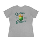 Queen of the Greens Golf Women's Tee — Crowned Golf Ball Design Printify