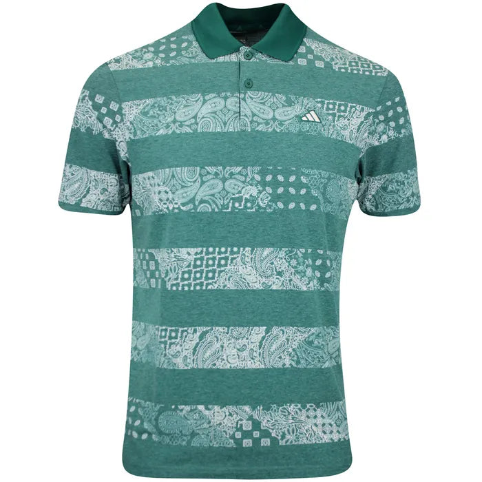 adidas Go-To Stripe Print Golf Polo product image