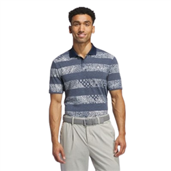 adidas Go-To Stripe Print Golf Polo product image