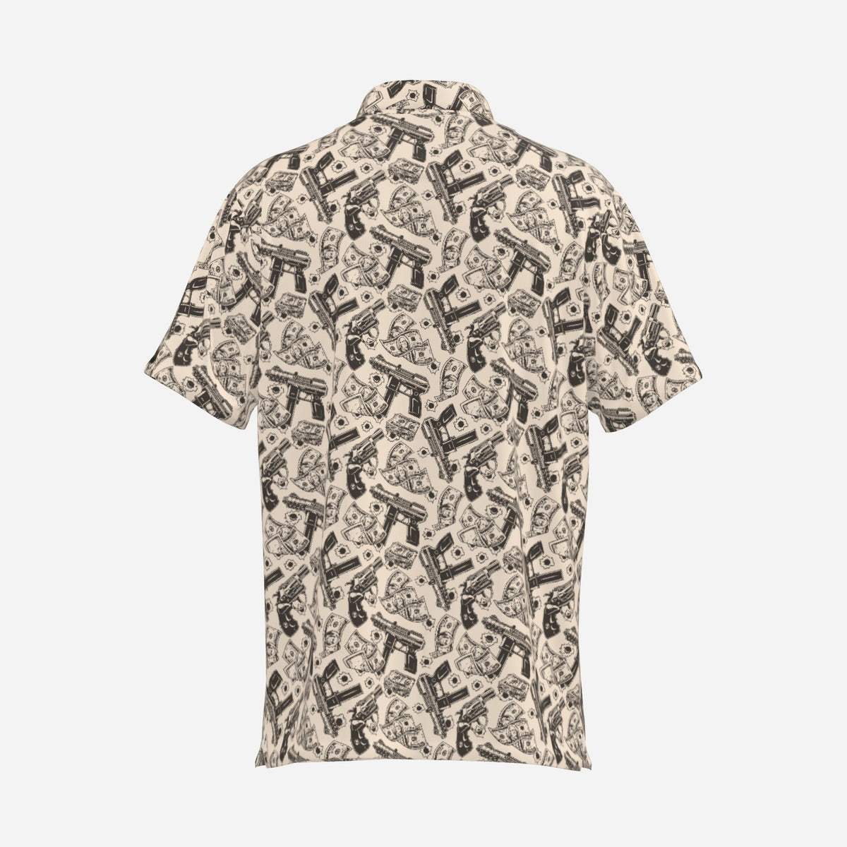 The Al Capone men's premium golf polo by Iron Sight Golf, product view 2
