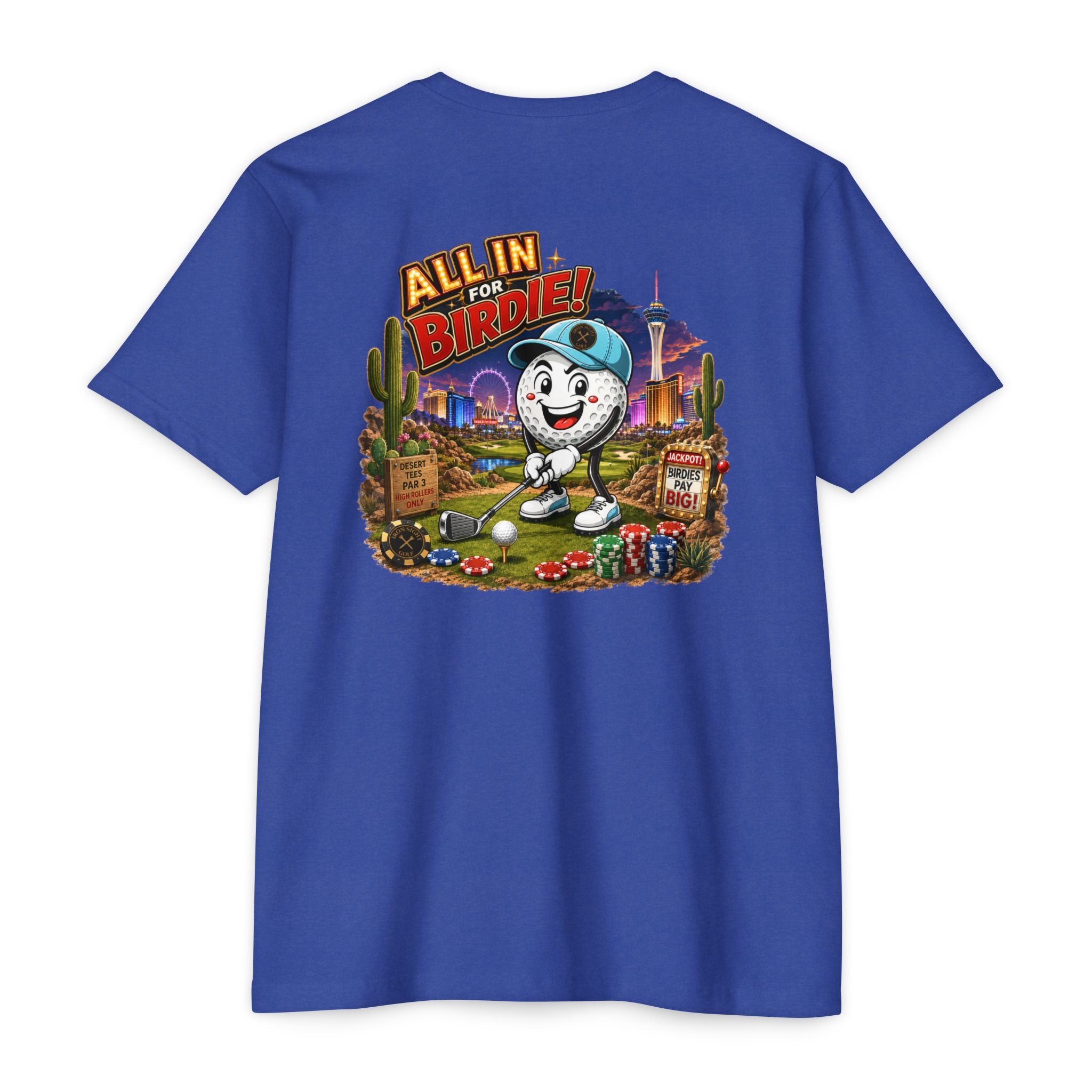 All In for Birdie Golf T-Shirt featuring Bogey Bob in Las Vegas - image 5