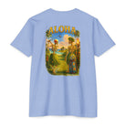 Aloha Island Skeleton Hawaiian Couple Golf T-Shirt - image 2