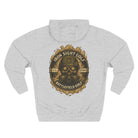 Battlefield Golf Hoodie with Skeleton Soldier and Gas Mask - image 5