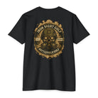 Battlefield Golf US Veteran T-Shirt with Skull Helmet and Golf Ball Eyes - image 1