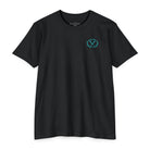 Beachfront Golf Club Stamp T-Shirt with Female Golfer Tropical Design - image 5