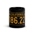 186.22 GVSU Black Glossy Mug - Iron Sight Golf