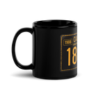 186.22 GVSU Black Glossy Mug - Iron Sight Golf