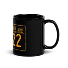 186.22 GVSU Black Glossy Mug - Iron Sight Golf