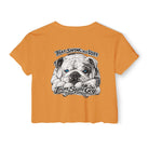Bulldog Graphic Crop Top That Swing Was Ruff - image 9