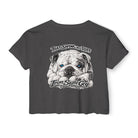 Bulldog Graphic Crop Top That Swing Was Ruff - image 10