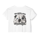 Bulldog Graphic Crop Top That Swing Was Ruff - image 20