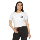 Bulldog Graphic Crop Top That Swing Was Ruff - image 21
