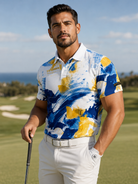 Charged Up Premium Golf Polo by Iron Sight Golf