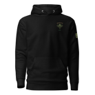 Merced SWAT Hoodie - Black with Green - Iron Sight Golf