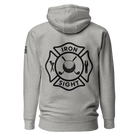 Firefighter Hoodie - Stylish and Comfortable Firefighter Logo Design - Iron Sight Golf