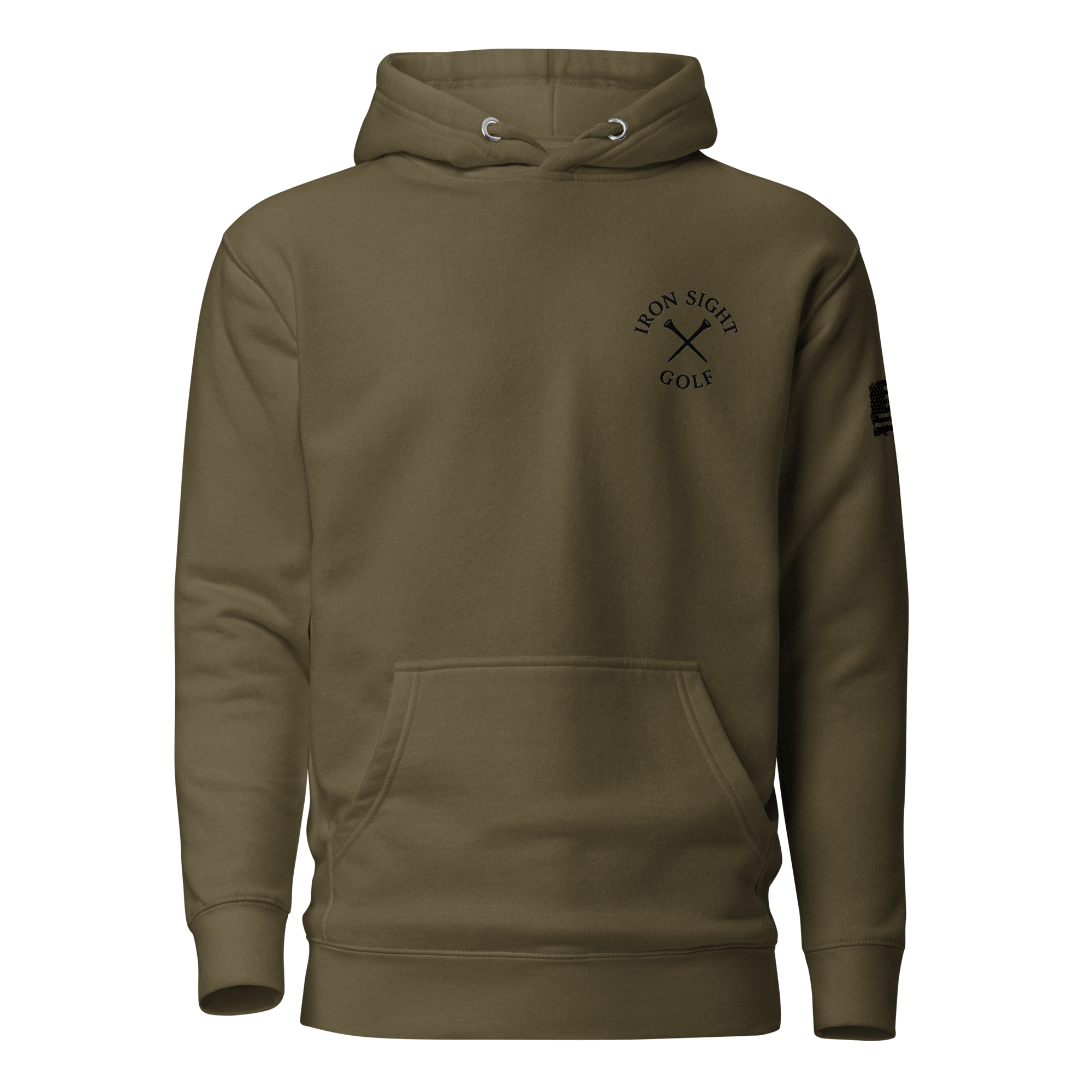 Firefighter Hoodie - Stylish and Comfortable Firefighter Logo Design - Iron Sight Golf