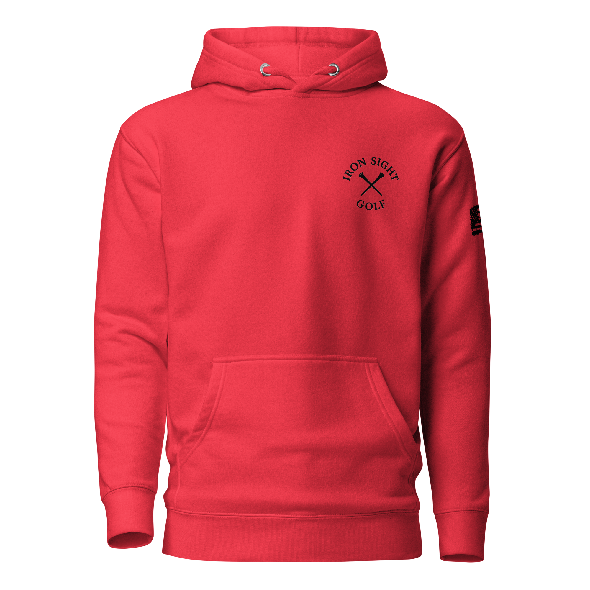 Firefighter Hoodie - Stylish and Comfortable Firefighter Logo Design - Iron Sight Golf