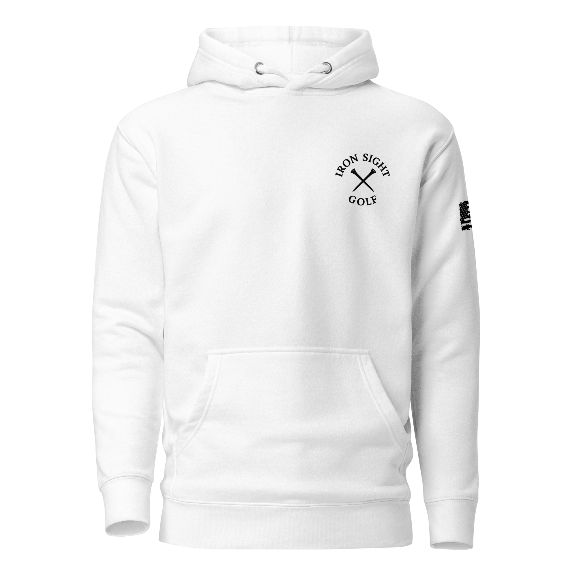 Firefighter Hoodie - Stylish and Comfortable Firefighter Logo Design - Iron Sight Golf