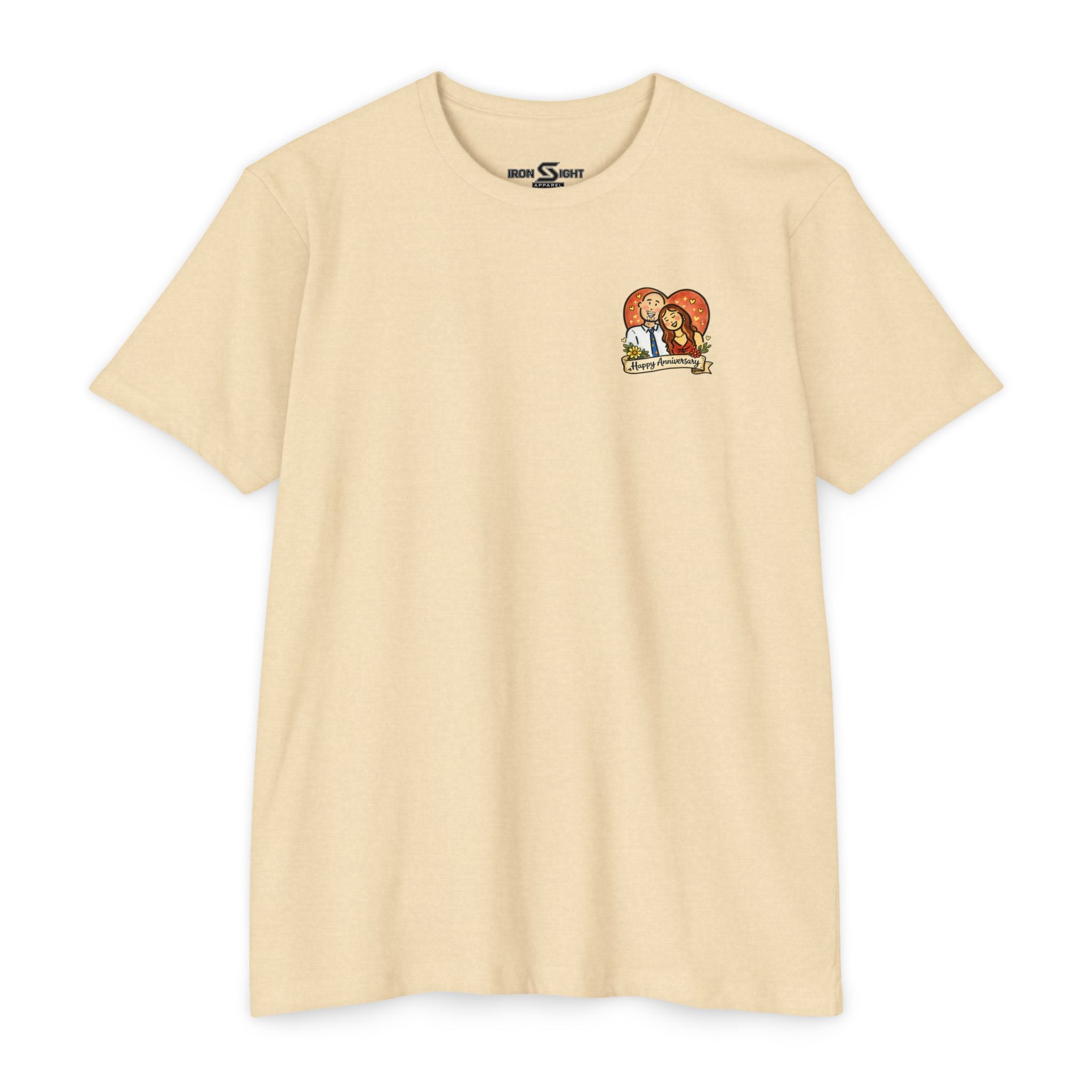 Couple Illustration T-Shirt The Best Things in Life Are Shared - image 2