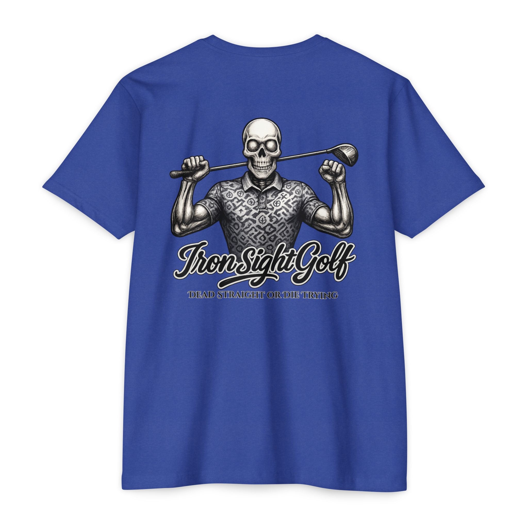 Dead Straight or Die Trying Skull T-Shirt by Iron Sight Golf - image 9