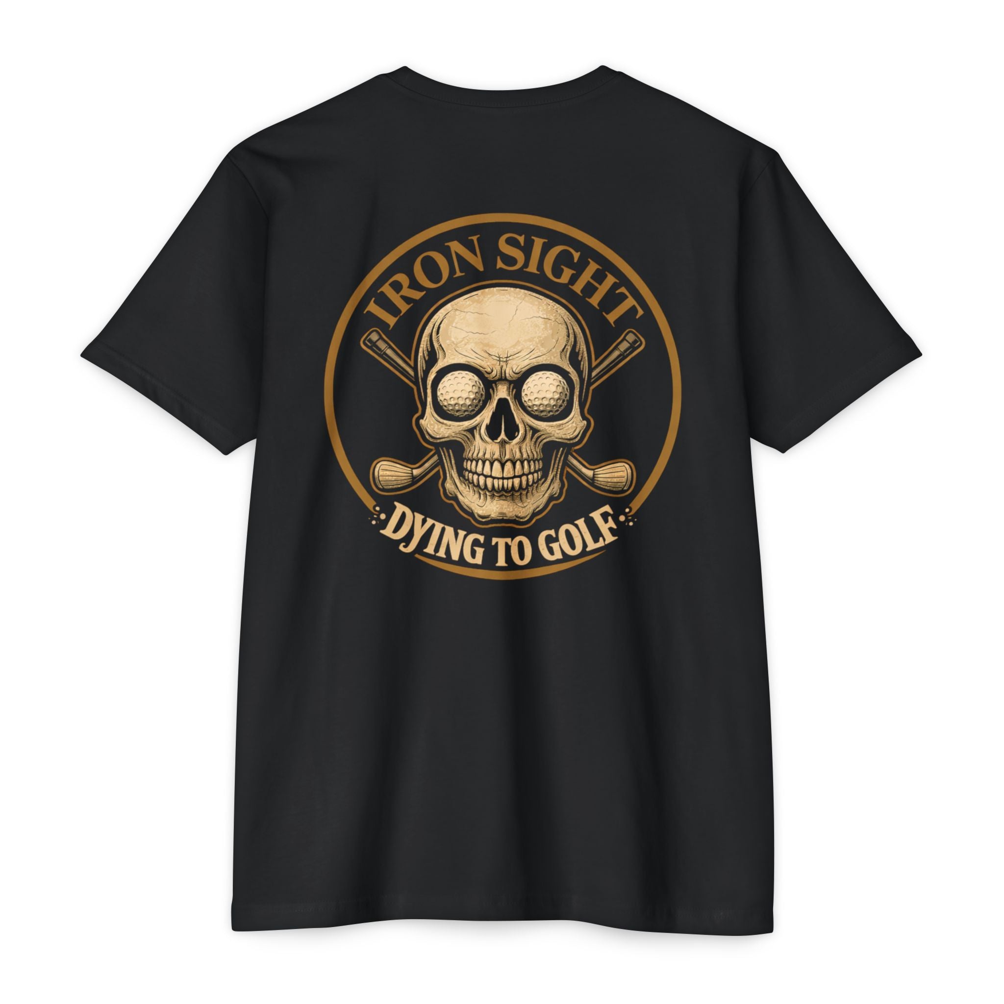 Dying to Golf Iron Sight Graphic T-Shirt - image 1