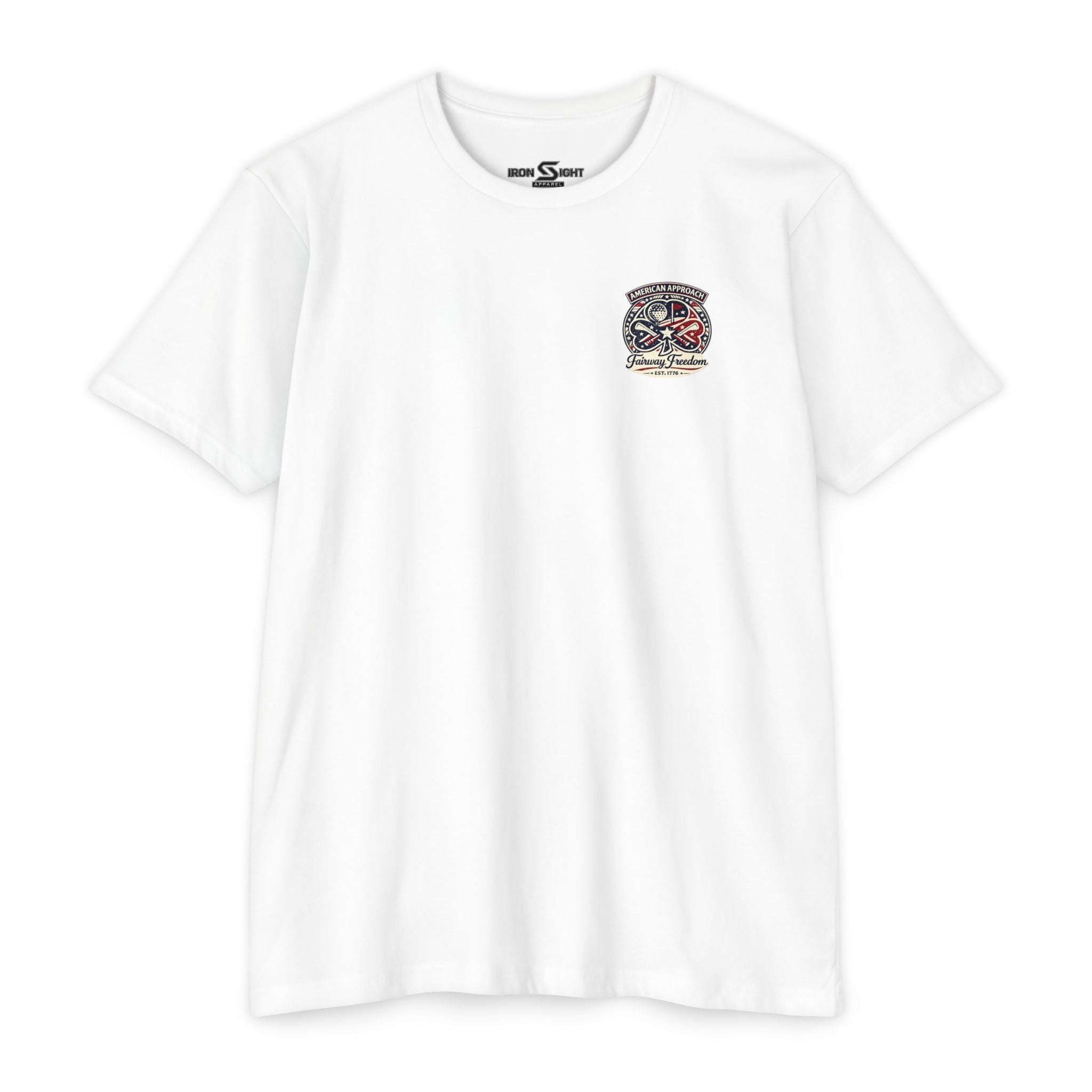 Fairway Freedom American Approach Patriotic Golf T-Shirt - image 3