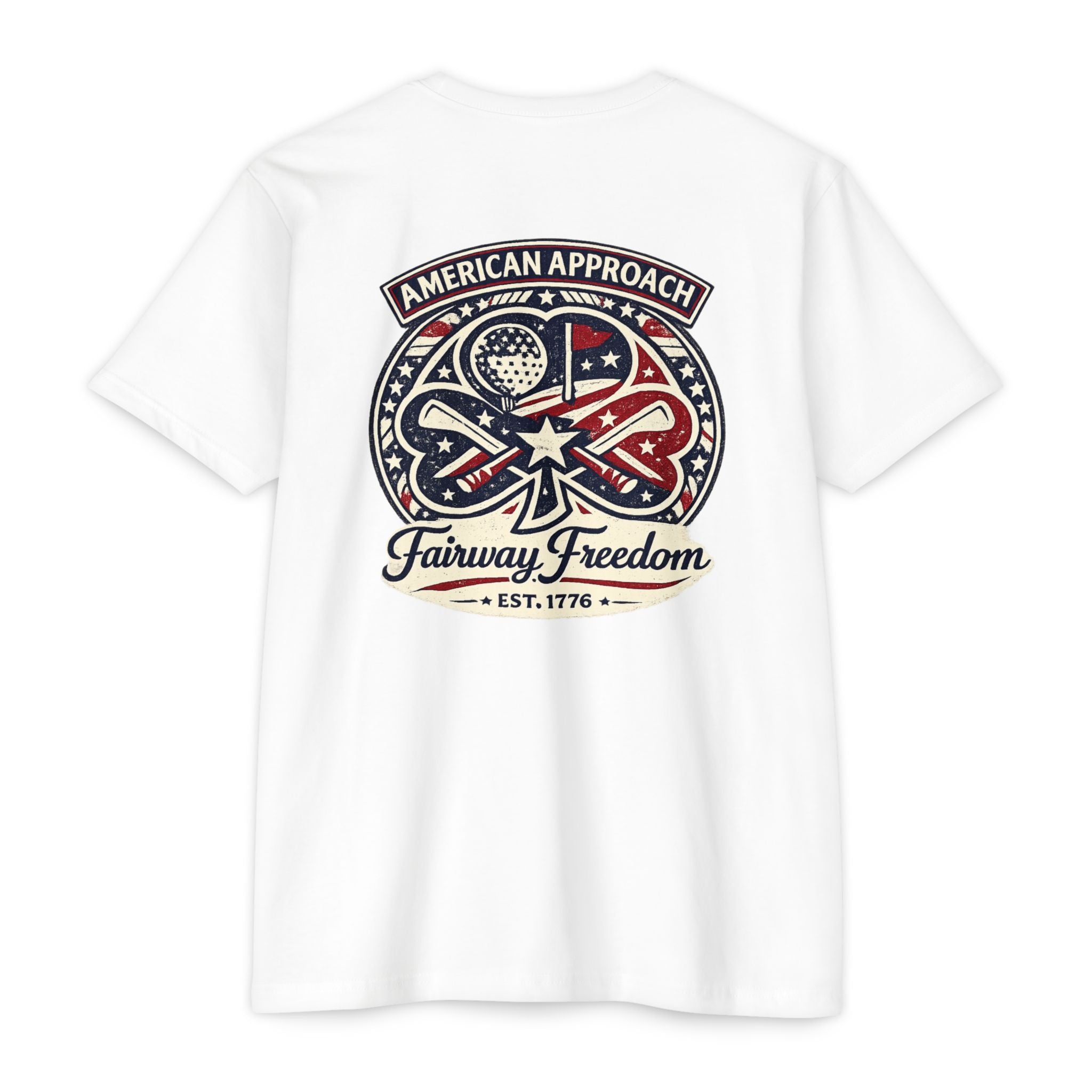 Fairway Freedom American Approach Patriotic Golf T-Shirt - image 9