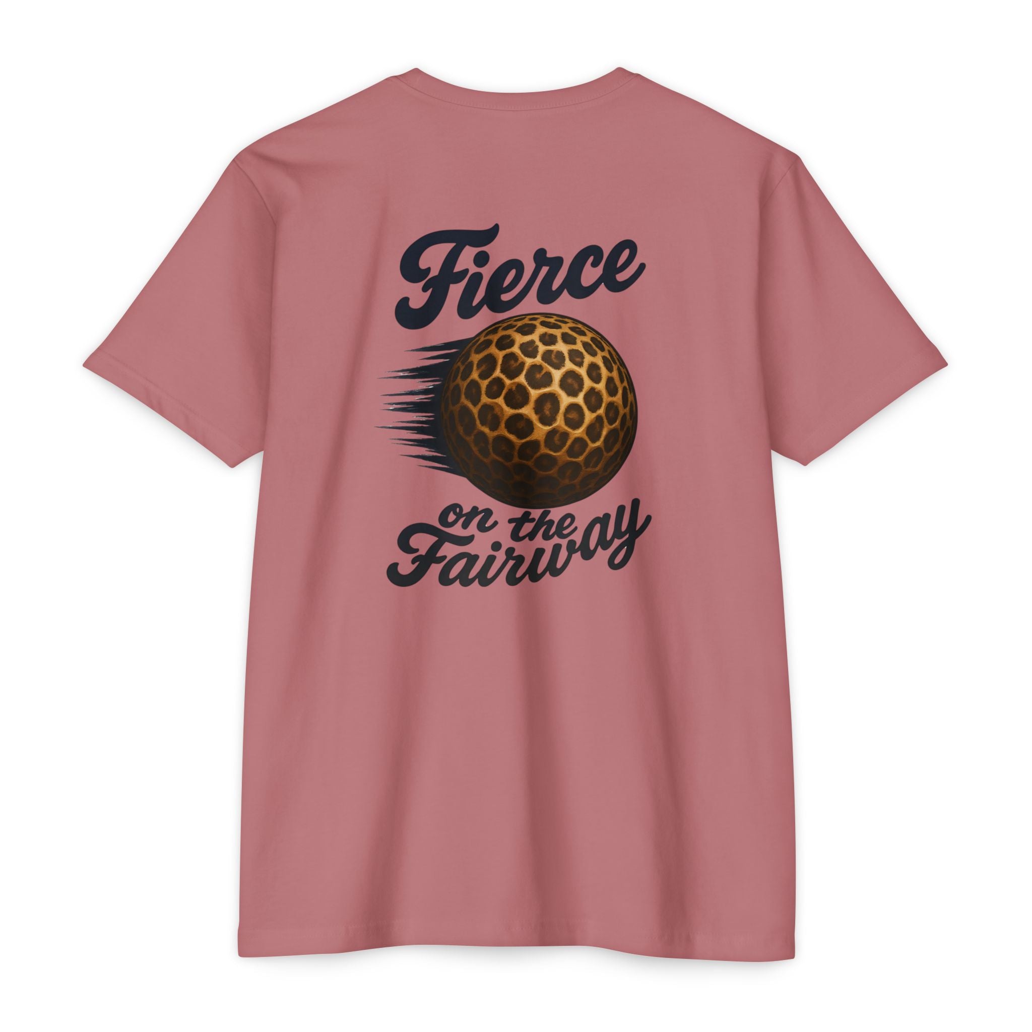 Fierce on the Fairway Cheetah Print Golf Ball T-Shirt - image 3
