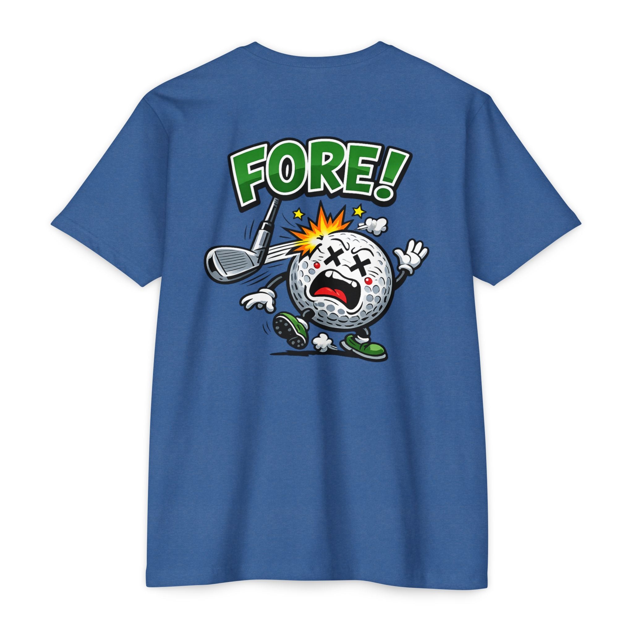 Funny Fore Bogey Bob Iron Sights Cartoon Golf T-Shirt - image 4