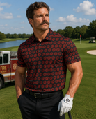 House of Fire Performance Golf Polo Shirt - image 1