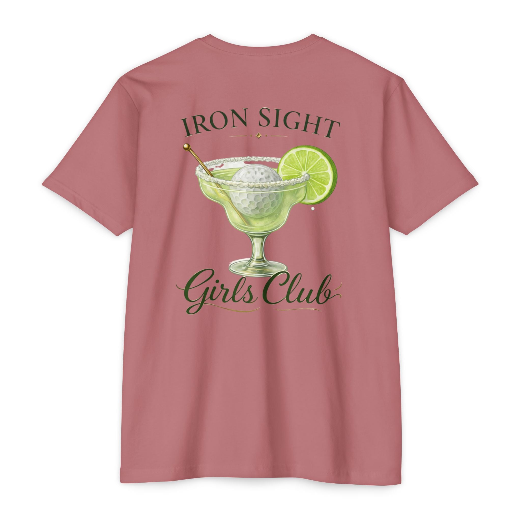 Girls Club Lime Margarita Golf Graphic T-Shirt - image 2